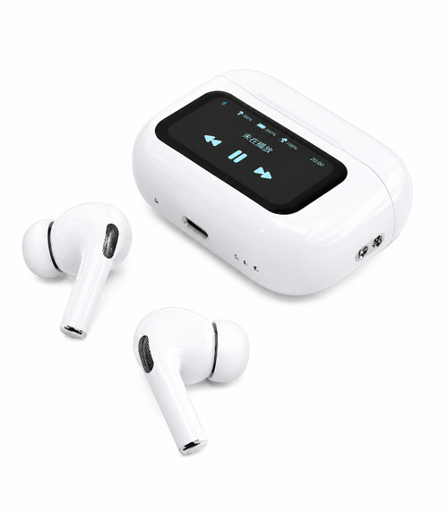A9 PRO DISPLAYED EARBUDS (premium quality and high sound)+ANC/ENC