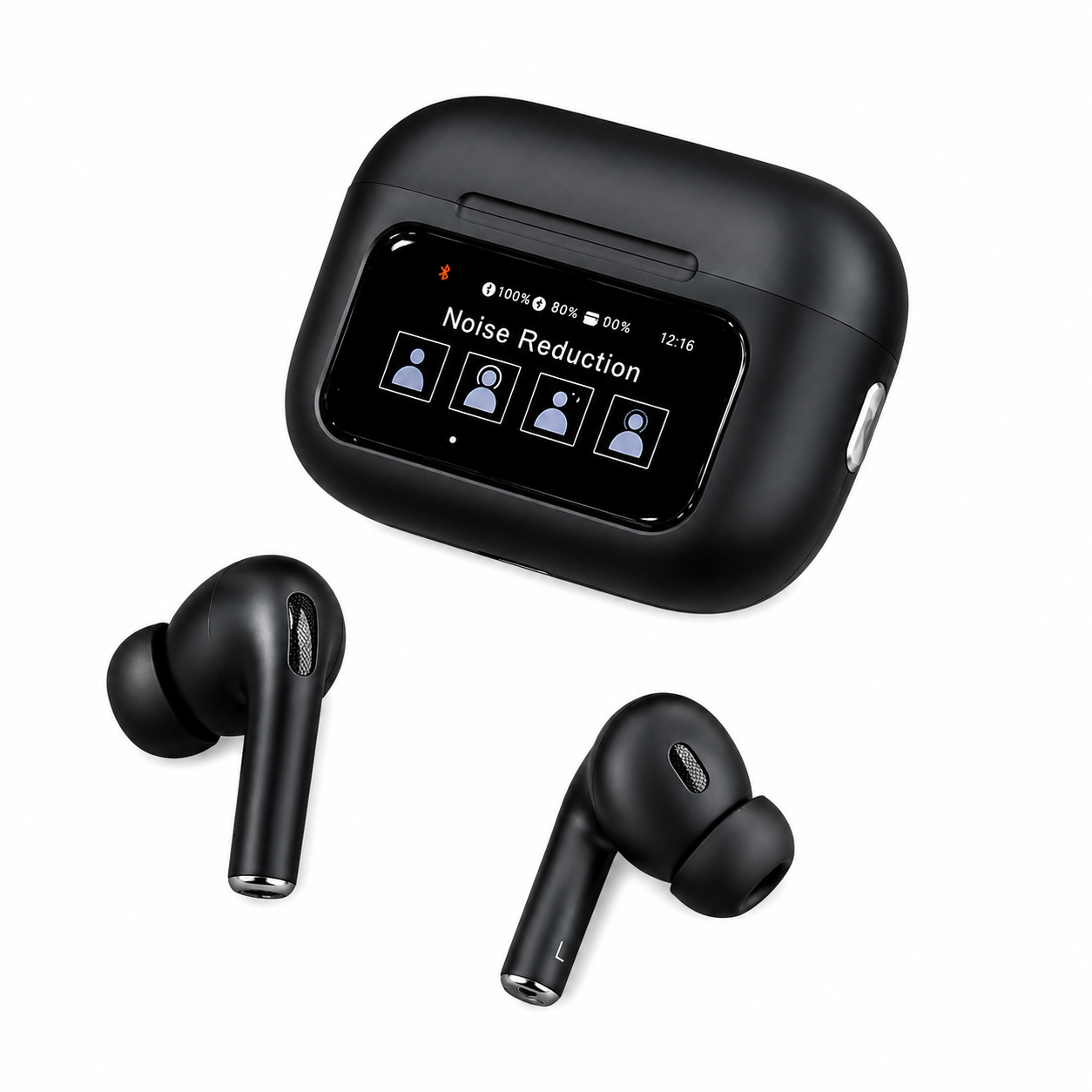 A9 PRO DISPLAYED EARBUDS (premium quality and high sound)+ANC/ENC