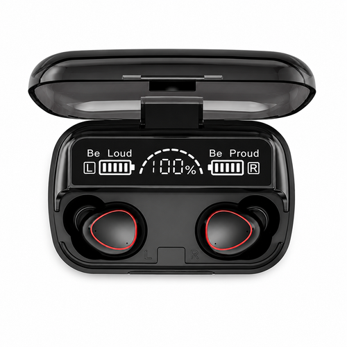 M10 TWS Wireless Earbuds with LED Display & Power Bank Charging Case | Bluetooth 5.3