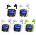 Air Max Transparent airpods with display screen 🎧🎶