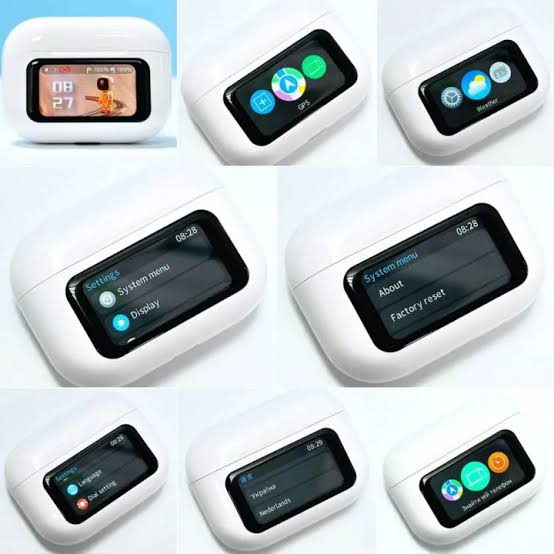V20 PRO DISPLAY SCREEN AIRPODS [with app] ANC/ENC + create custom wallpapers
