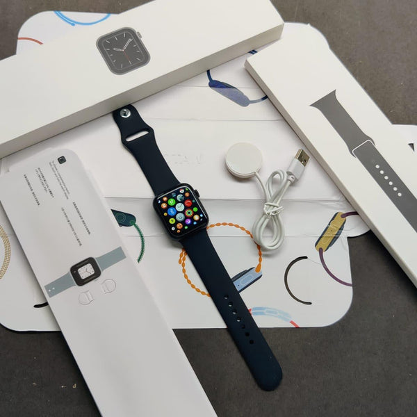 Apple logo smart watch